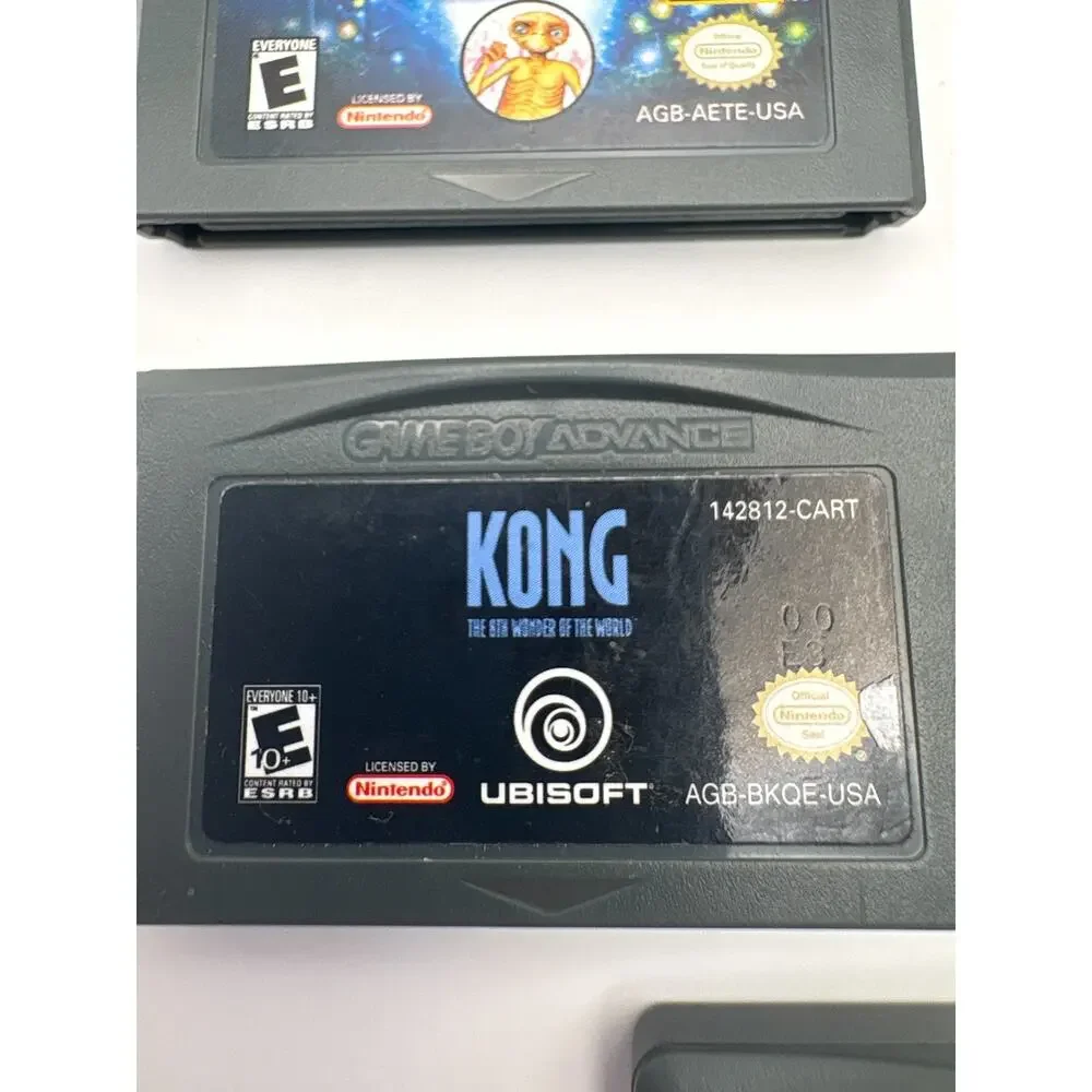 Game Boy Advance Movie Game Lot Pirates Kong Narnia ET GBA Authentic Tested